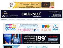 Tablet Screenshot of caderno7.com